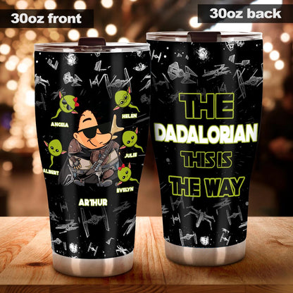 This Is The Way - Personalized The Force Tumbler