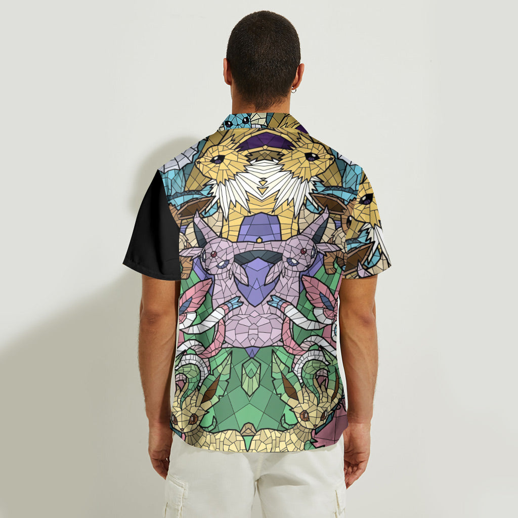 Best Pokedad - Personalized Monster Trainer Hawaiian Shirt