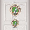 Your Talent Is God&#39;s Gift To You - Baseball Personalized Round Wood Sign