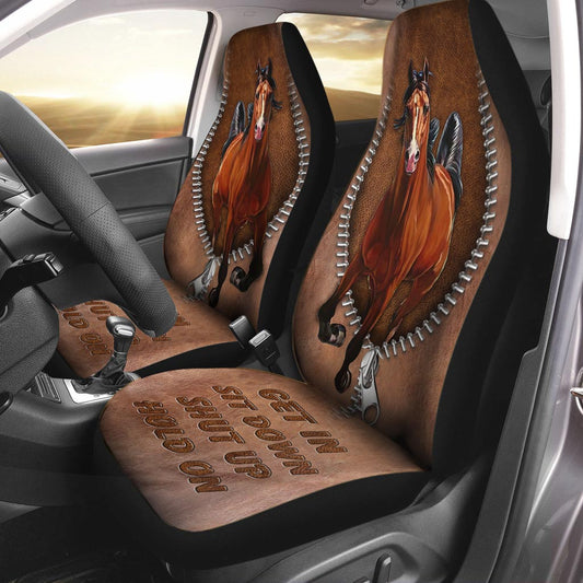 Get In Sit Down - Horse Seat Covers