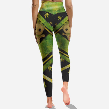 Love - Personalized Weed Hoodie and Leggings