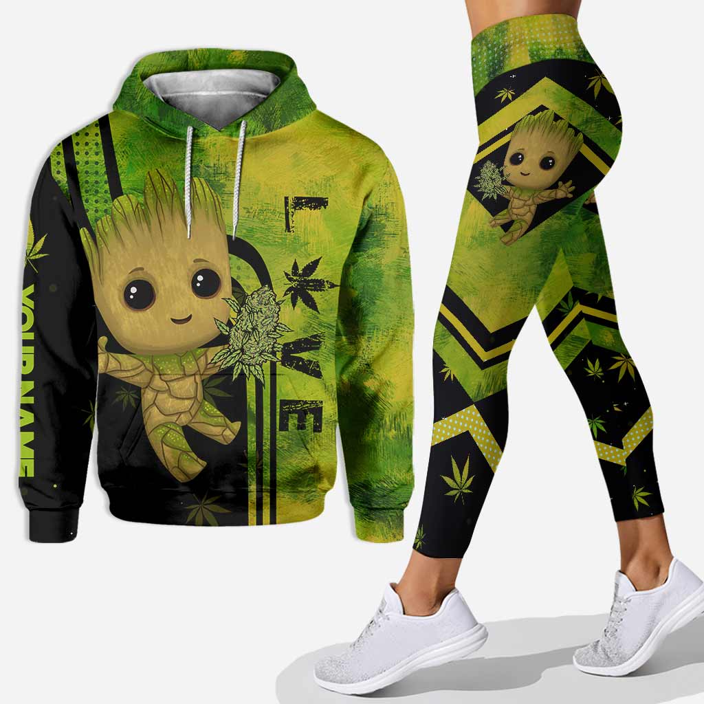 Love - Personalized Weed Hoodie and Leggings