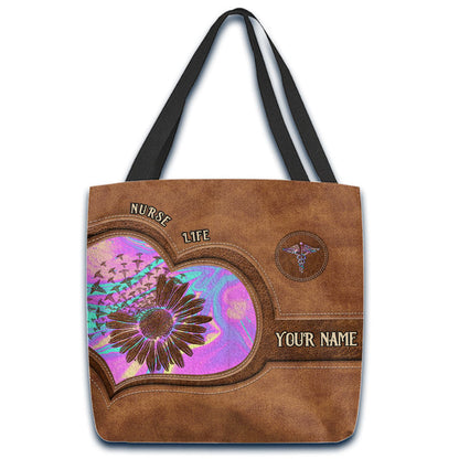 Nurse Life - Personalized Nurse Tote Bag