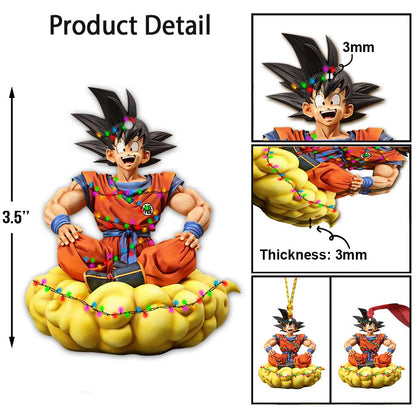 I'm A Super Saiyan - Christmas Seven Balls Ornament (Printed On Both Sides)