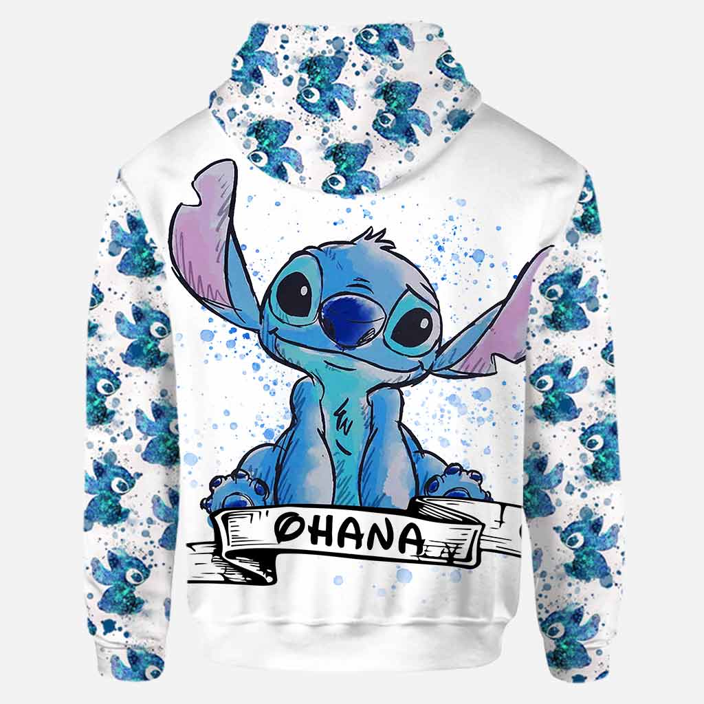 Ohana Means Family - Personalized Hoodie and Leggings