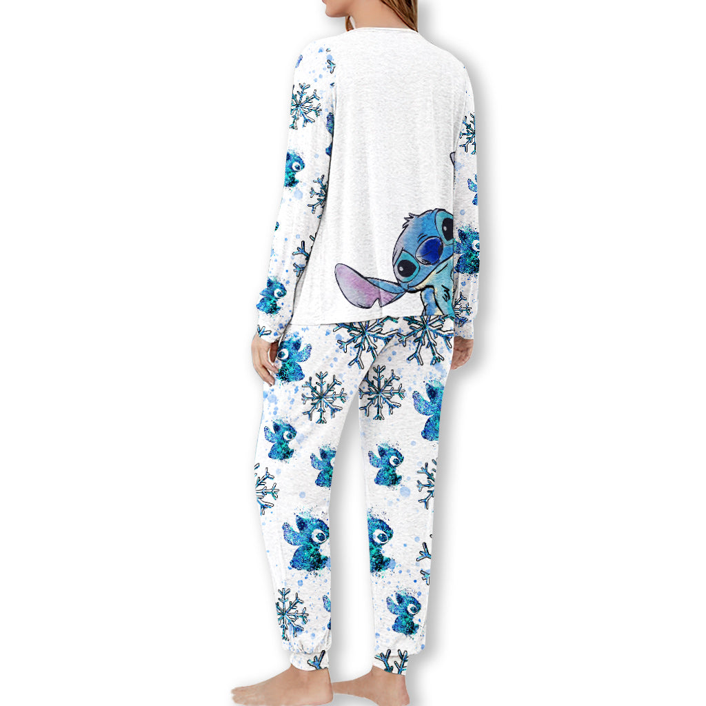 Ohana - Personalized Christmas Ohana Pajamas Set