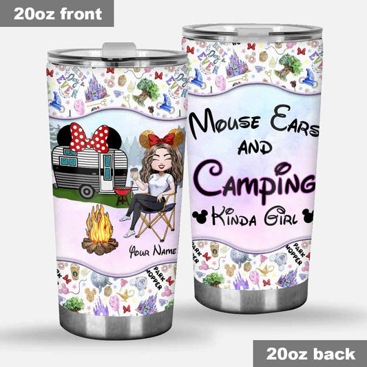 Camping Kinda Girl - Personalized Tumbler