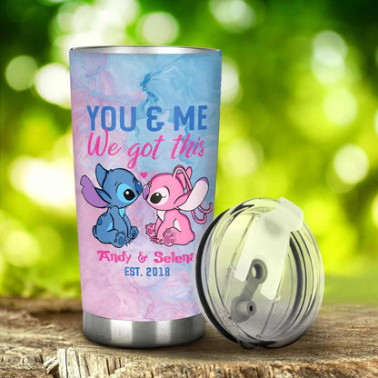 You & Me We Got This - Personalized Tumbler