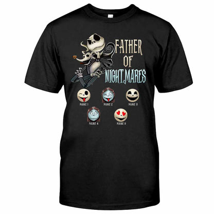 Father Of Nightmares - Personalized Father's Day Nightmare T-shirt and Hoodie