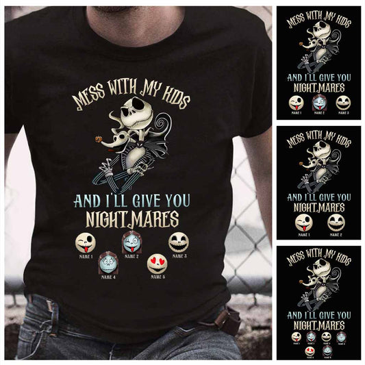 Father Of Nightmares - Personalized Father's Day Nightmare T-shirt and Hoodie