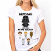 Best Dad In The Galaxy - Personalized Father&#39;s Day The Force T-shirt and Hoodie