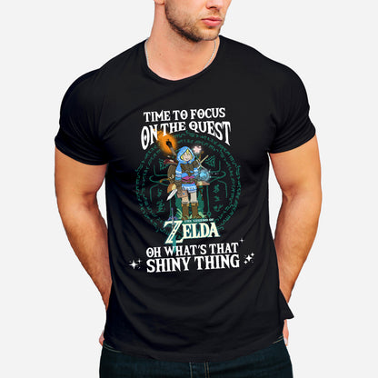 Time To Focus On The Quest The Hero's Legend T-shirt and Hoodie