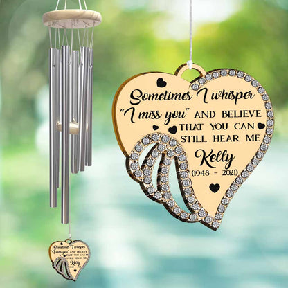 I Miss You - Personalized Memorial Wind Chime