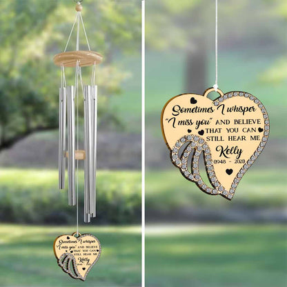 I Miss You - Personalized Memorial Wind Chime