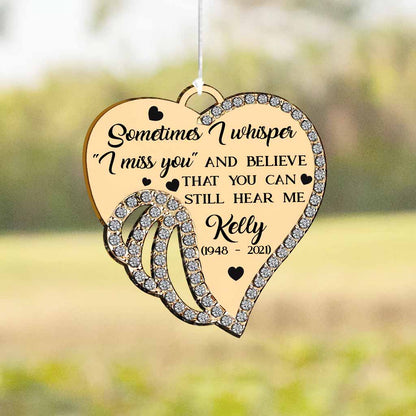 I Miss You - Personalized Memorial Wind Chime