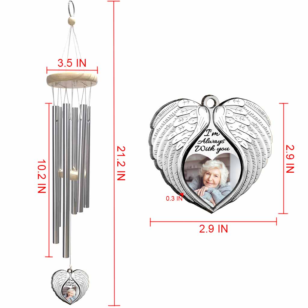 I Miss You - Personalized Memorial Wind Chime