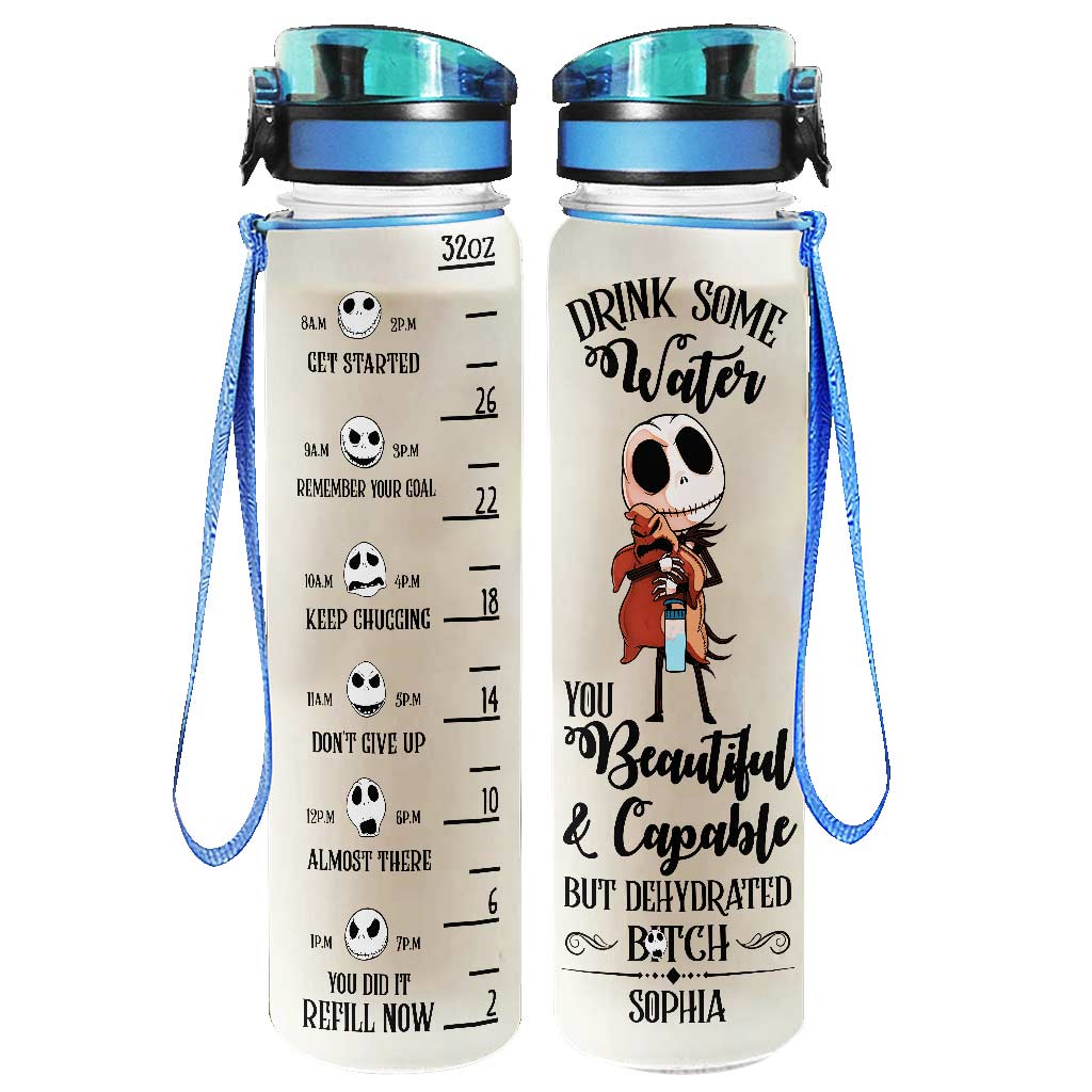 Drink Some Water - Personalized Nightmare Tracker Bottle