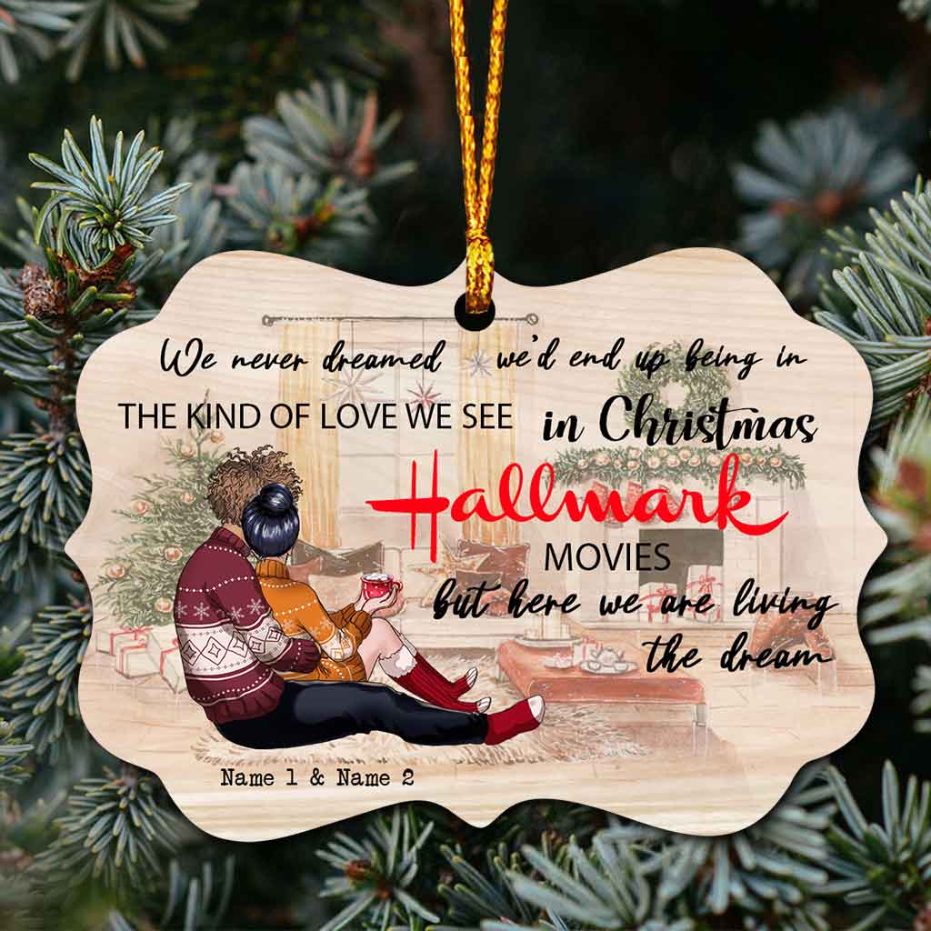 We Never Dreamed - Personalized Christmas Ornament (Printed On Both Sides)