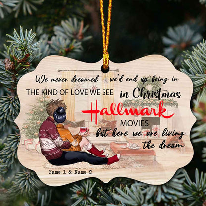 We Never Dreamed - Personalized Christmas Ornament (Printed On Both Sides)