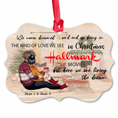 We Never Dreamed - Personalized Christmas Ornament (Printed On Both Sides)