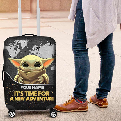 It's Time For A New Adventure - Personalized The Force Luggage Cover