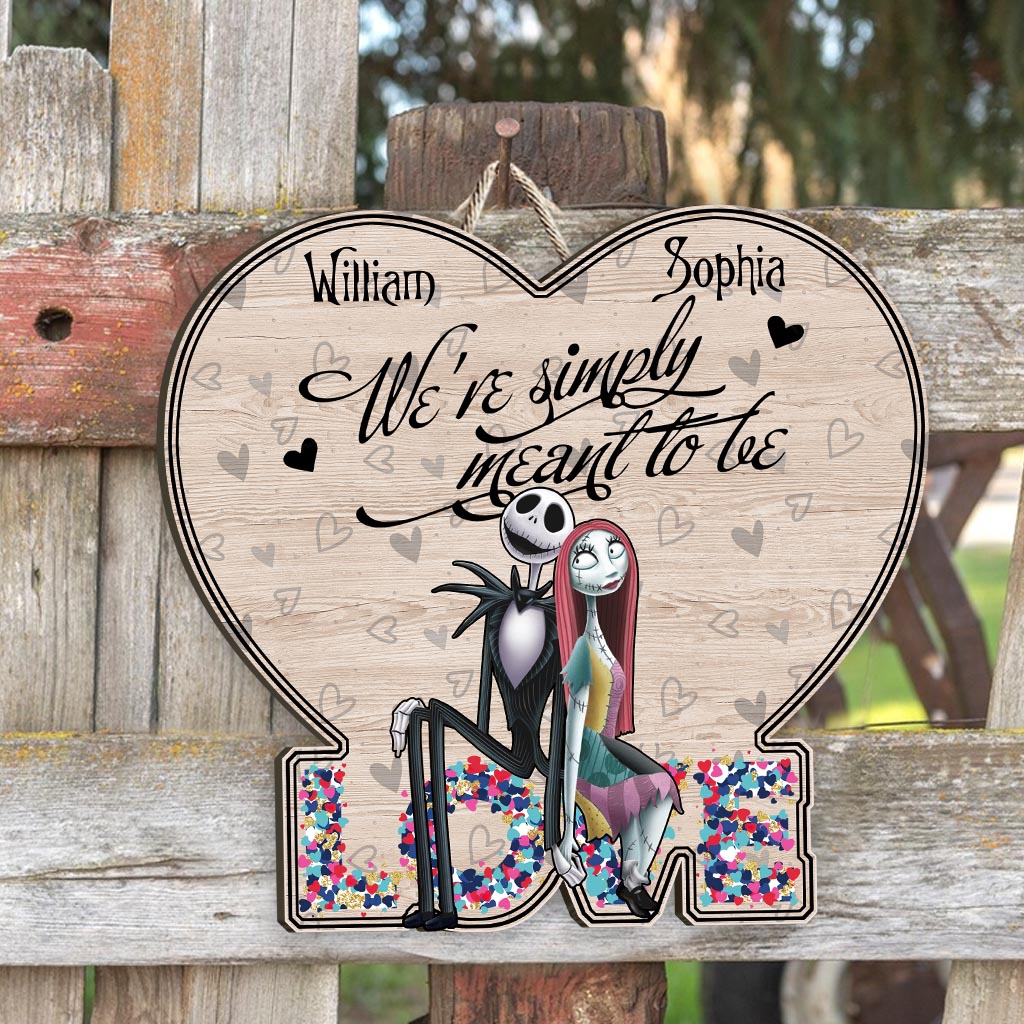 This Is Us - Personalized Couple Nightmare Wood Sign