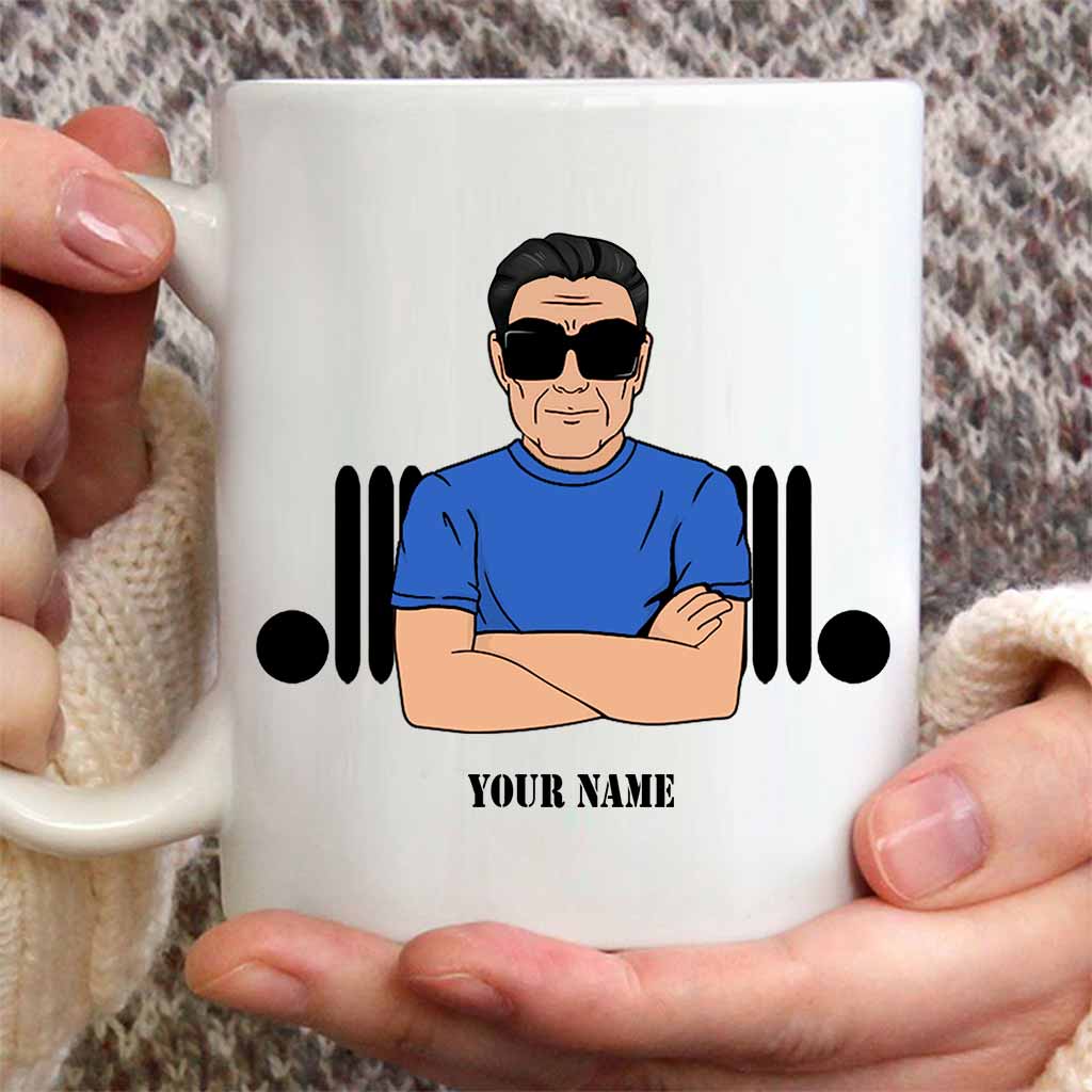 The Dad The Myth The Legend - Personalized Father's Day Car Mug