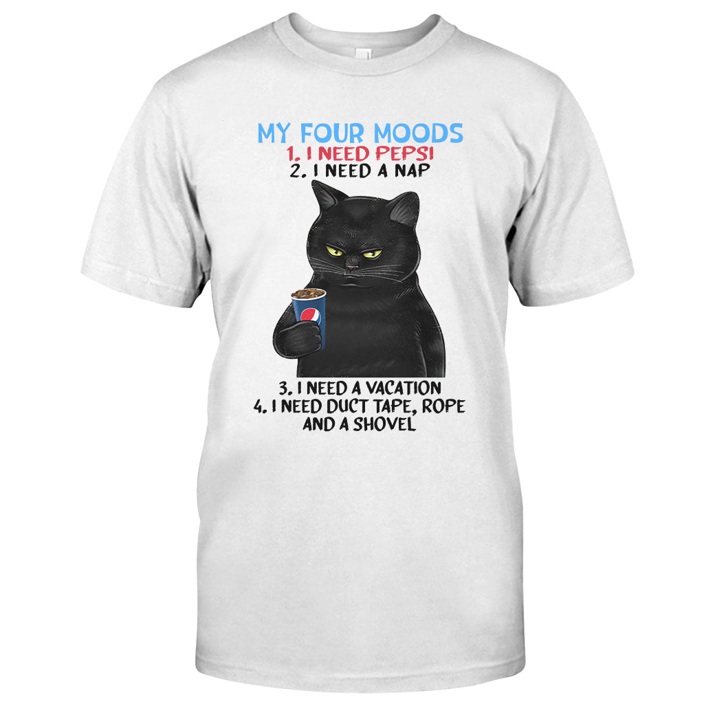 My Four Moods - Blue Soft Drink T-shirt and Hoodie