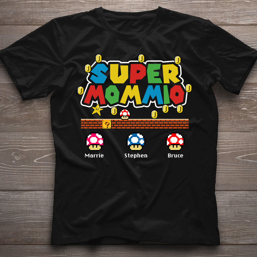 Super Mommio - Personalized Mother T-shirt and Hoodie