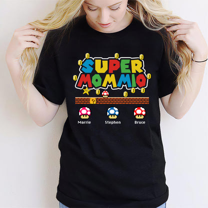 Super Mommio - Personalized Mother T-shirt and Hoodie