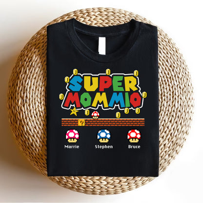 Super Mommio - Personalized Mother T-shirt and Hoodie