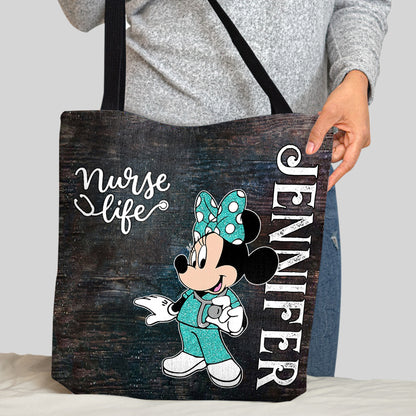 Nurse Life - Personalized Nurse Tote Bag