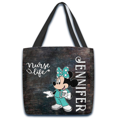 Nurse Life - Personalized Nurse Tote Bag