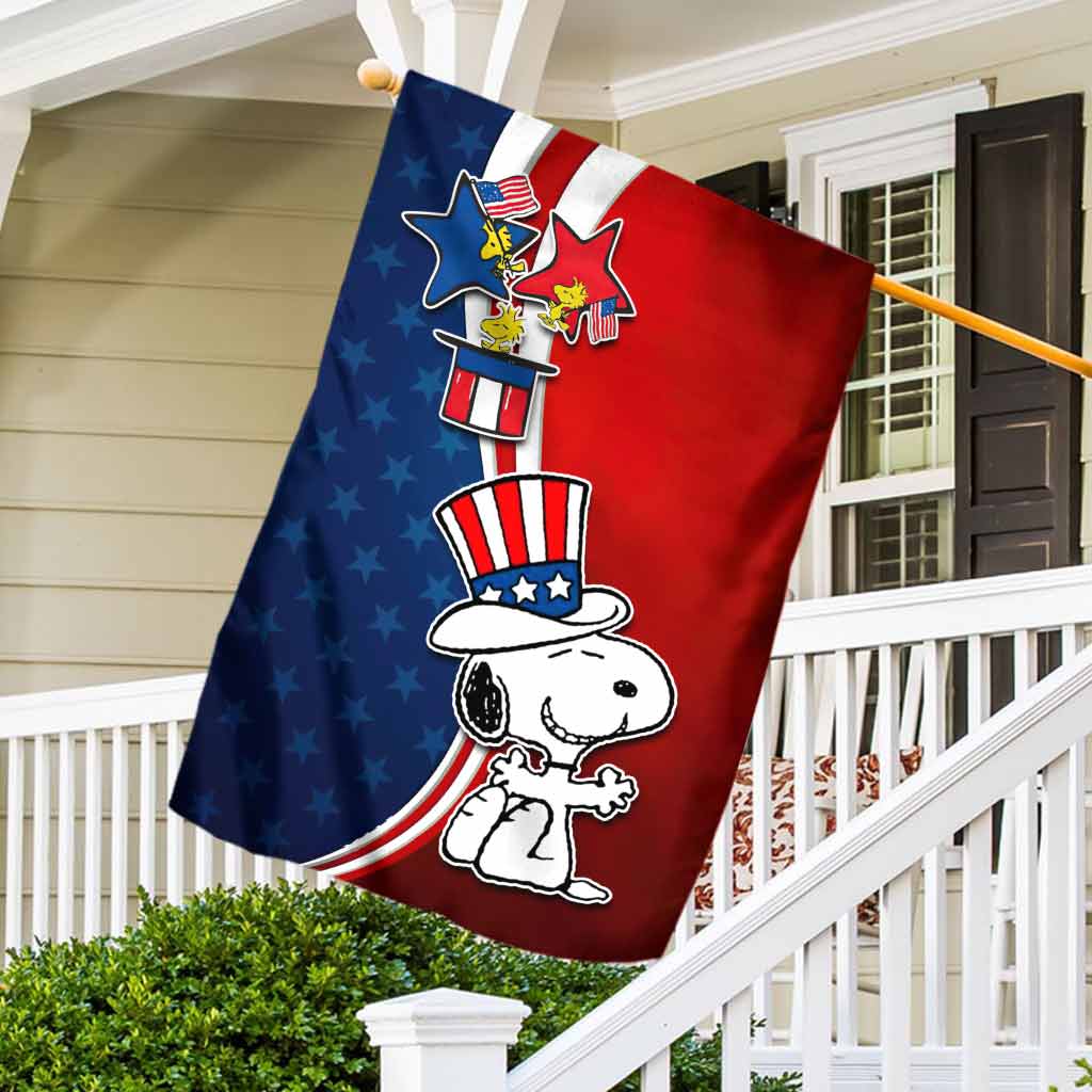 Cute Little Dog - House Flag