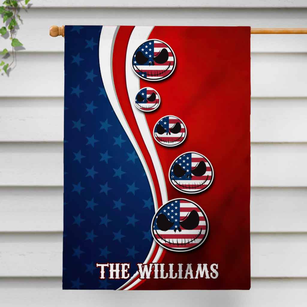 Hello Darkness - Personalized Nightmare House Flag
