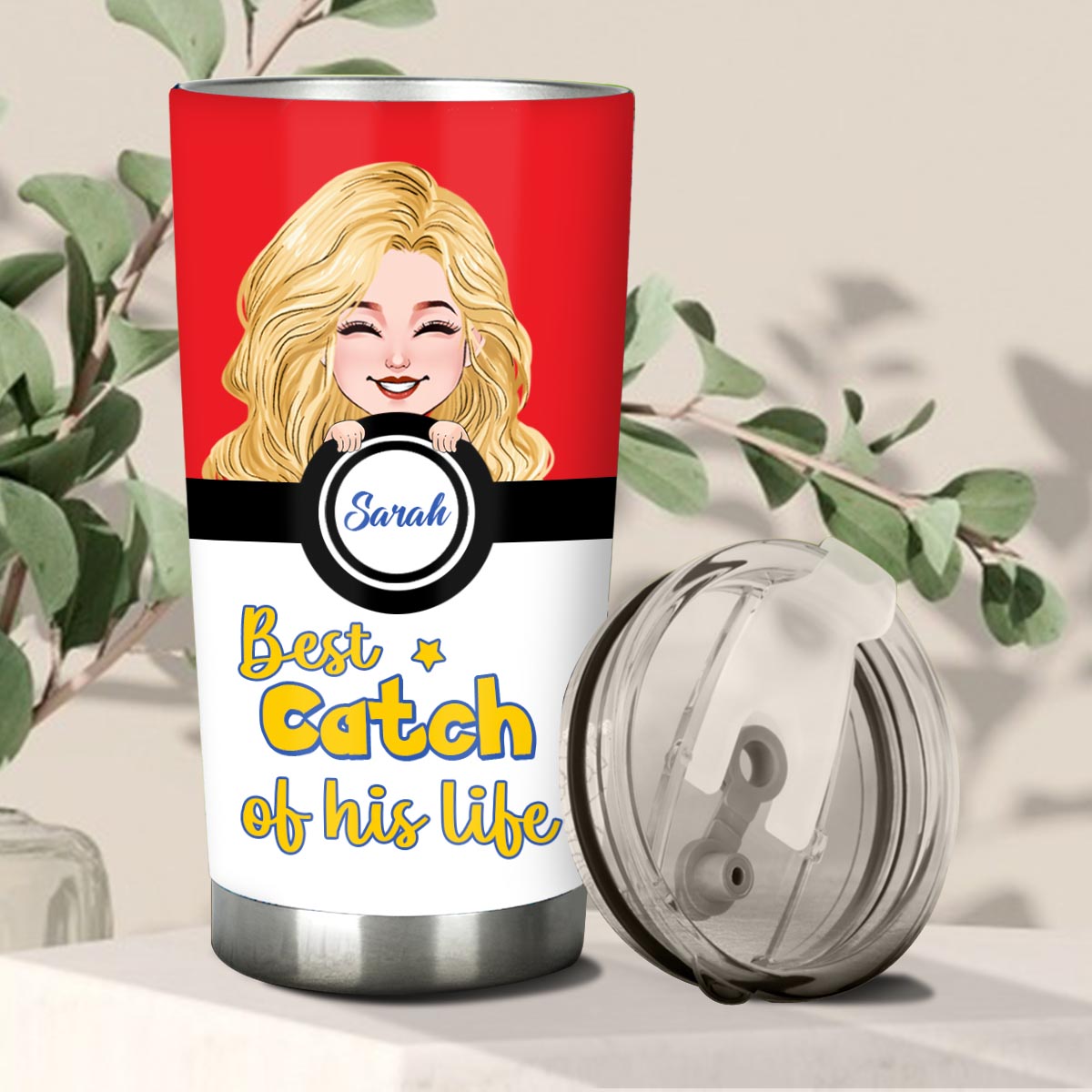 One Great Monster Trainer - Personalized Monster Trainer Tumbler