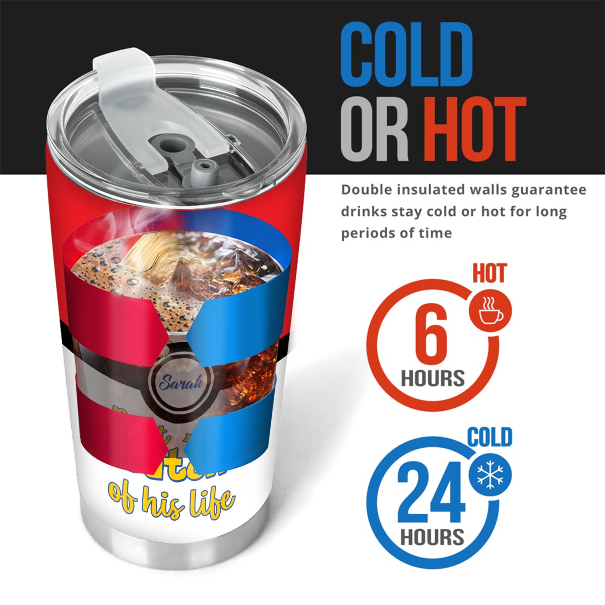 One Great Monster Trainer - Personalized Monster Trainer Tumbler