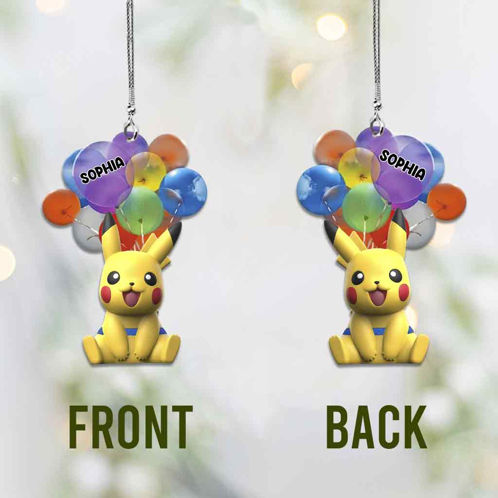 I Choose You - Personalized Monster Trainer Car Ornament