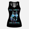 Yes I Smell Like A Horse Leggings And Hollow Tank Top