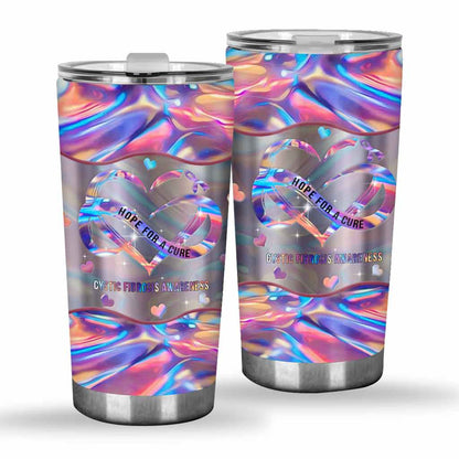 Hope For A Cure - Cystic Fibrosis Awareness Tumbler