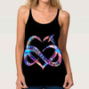 Nursing Is A Work Of Heart Cross Tank Top