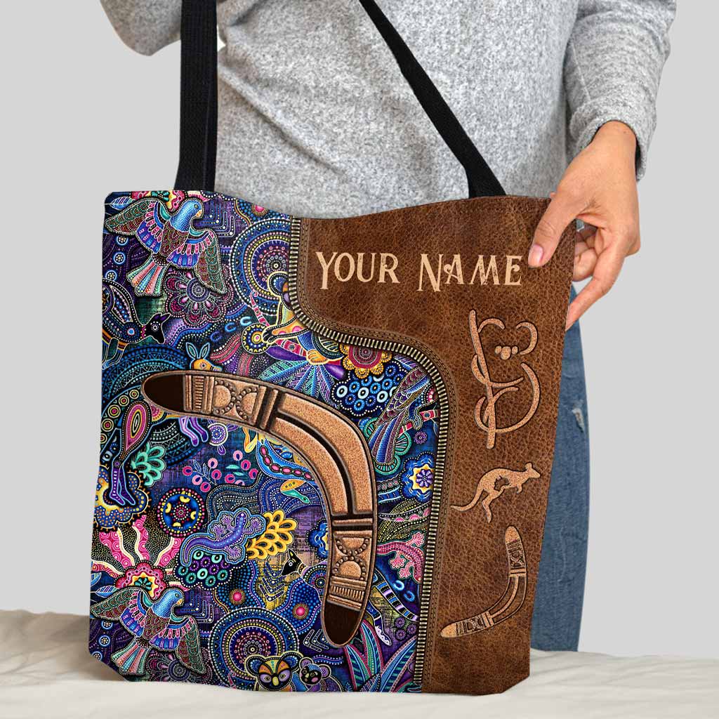 Gondwana - Aboriginal Australian Personalized Tote Bag