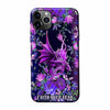 Faith Over Fear Dragon - Cystic Fibrosis Awareness Phone Case