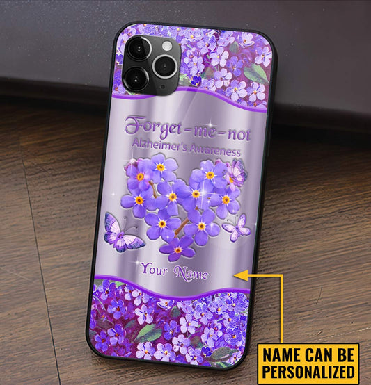 Forget-me-not - Alzheimer Awareness Personalized Phone Case