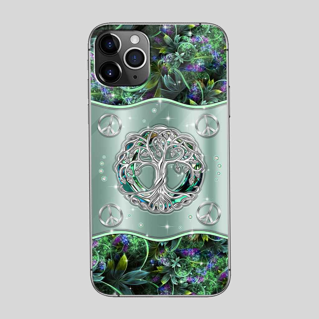 Hippie Tree Of Life - Hippie Phone Case With 3D Pattern Print