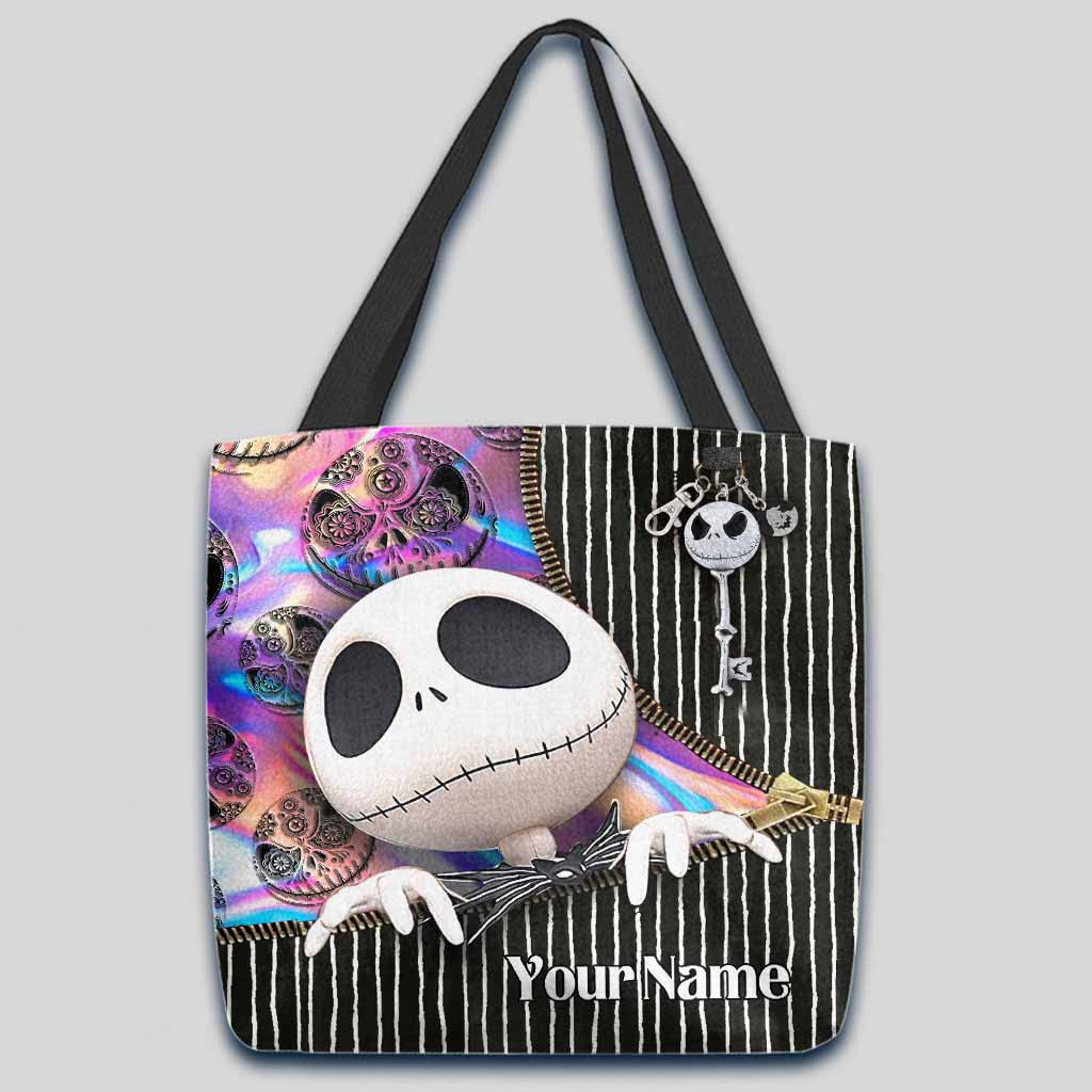 Hello Darkness My Old Friend - Personalized Nightmare Tote Bag