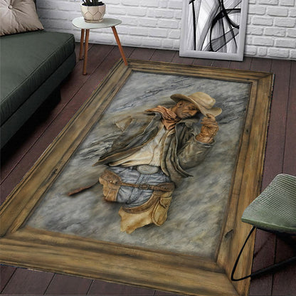 Horse And Man - Rug