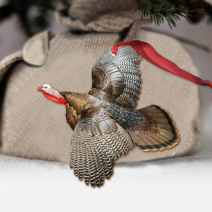 Turkey My Hunting Collection - Christmas Hunting Ornament (Printed On Both Sides)