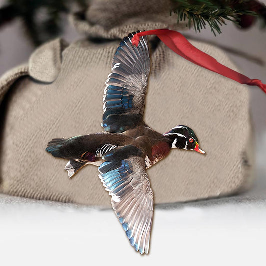 Wood Duck My Hunting Collection - Christmas Ornament (Printed On Both Sides)