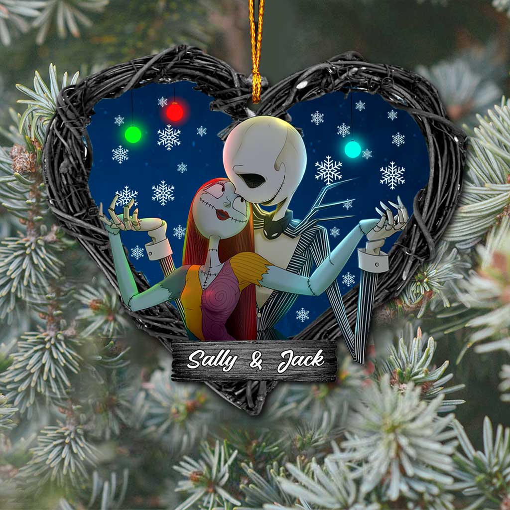 Simply Meant To Be - Personalized Christmas Nightmare Ornament (Printed On Both Sides)